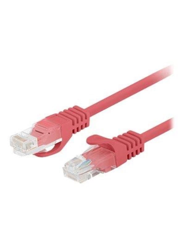 Lanberg patch cable - 1.5 m - red RAL 3017 - Rot - 1meter