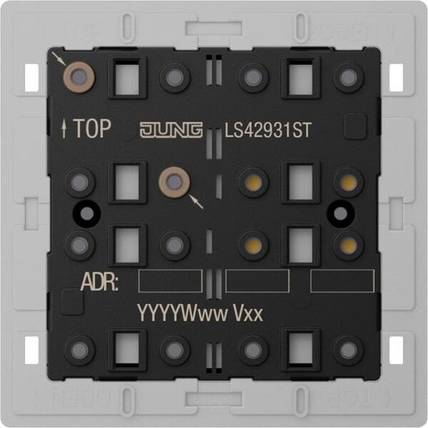 Jung Knx Tastsensor-modul Universal, 3fach, F40, Secure, Serie Ls Ls 4293 1st
