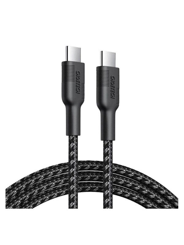 Choetech 1.2m USB-C - USB-C PD 60W Cable Black
