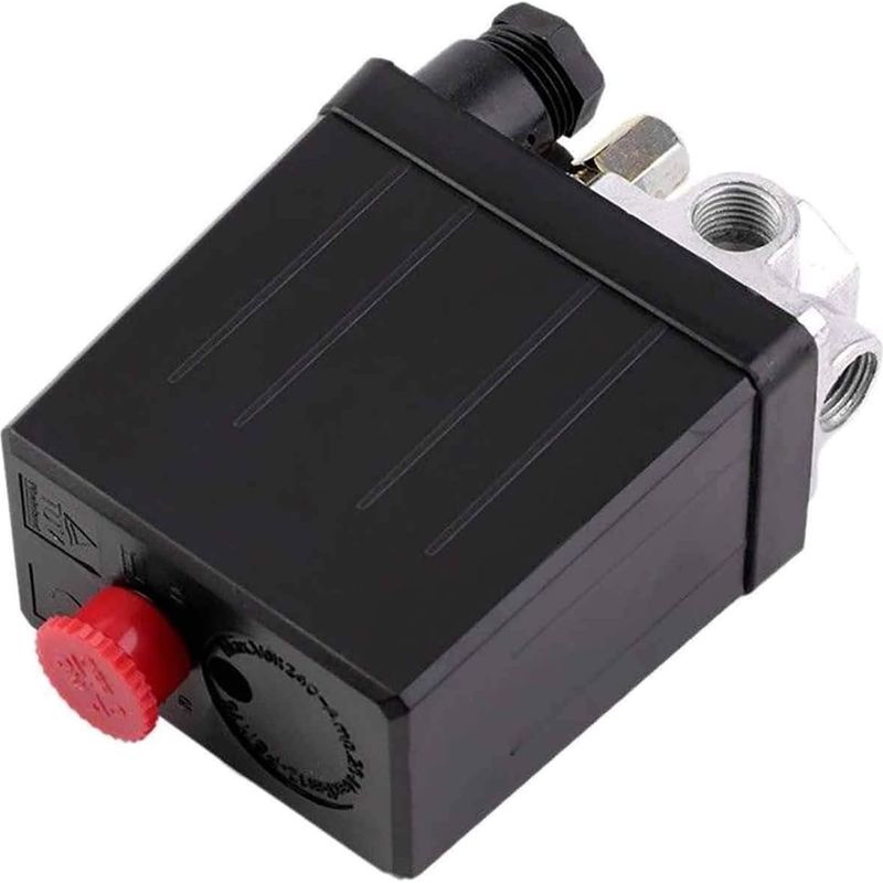 Fbang Fb301 Vertikaler Druckschalter, 4 Anschlüsse, 90–120 Psi, 220 V