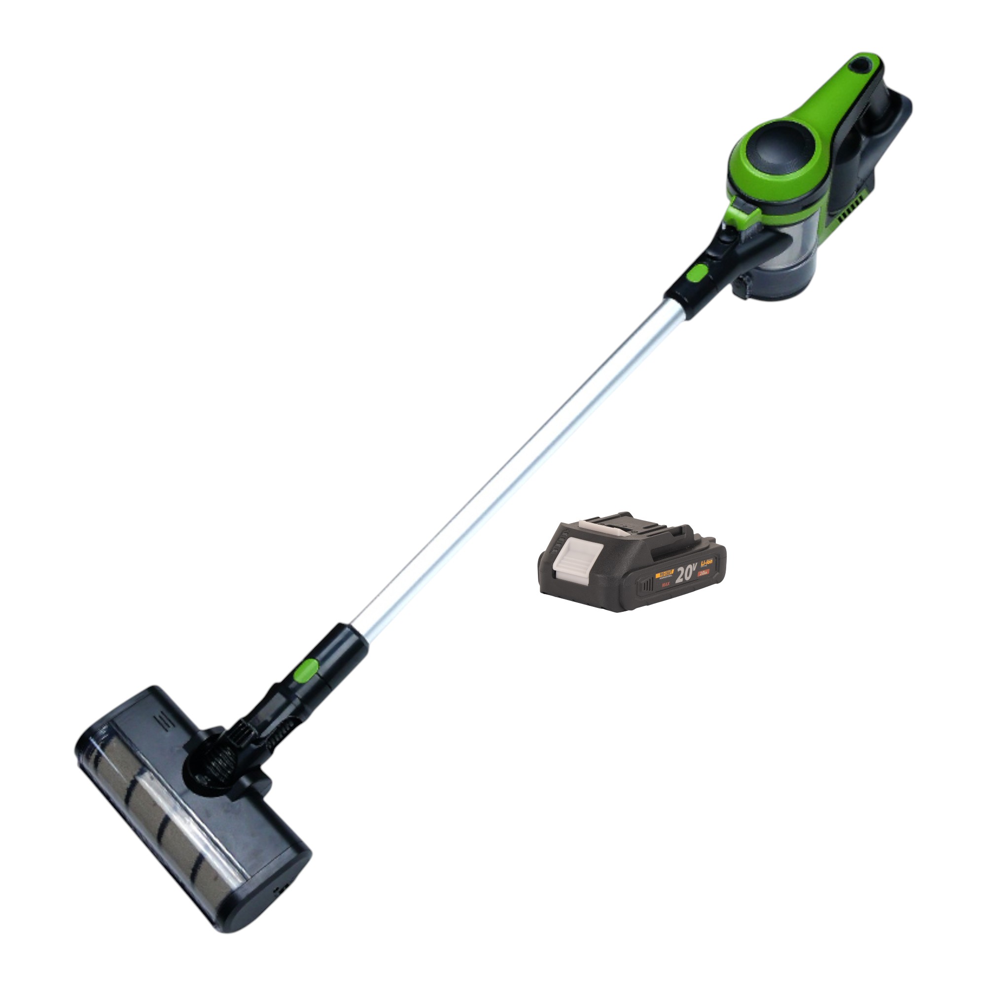 Procraft Vp30 Akku Stielstaubsauger 20 V 0,8 L Brushless + 1x Akku 2,0 Ah - Ohne Ladegerät