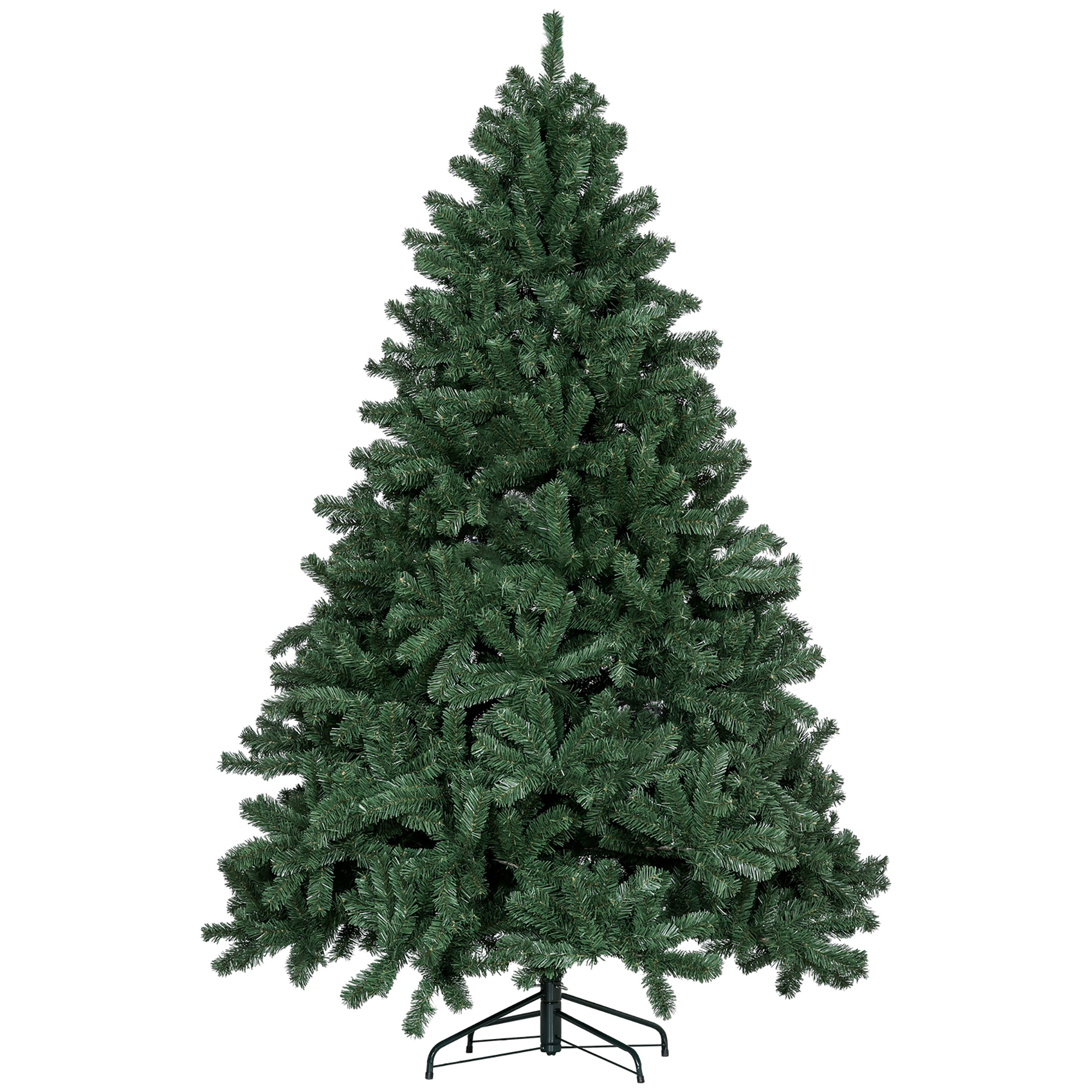 Künstlicher Weihnachtsbaum, 210 Zoll Hoch, Mit Faltbarem Metallständer, 1674 Zweige, Realistische Weihnachtsdekoration