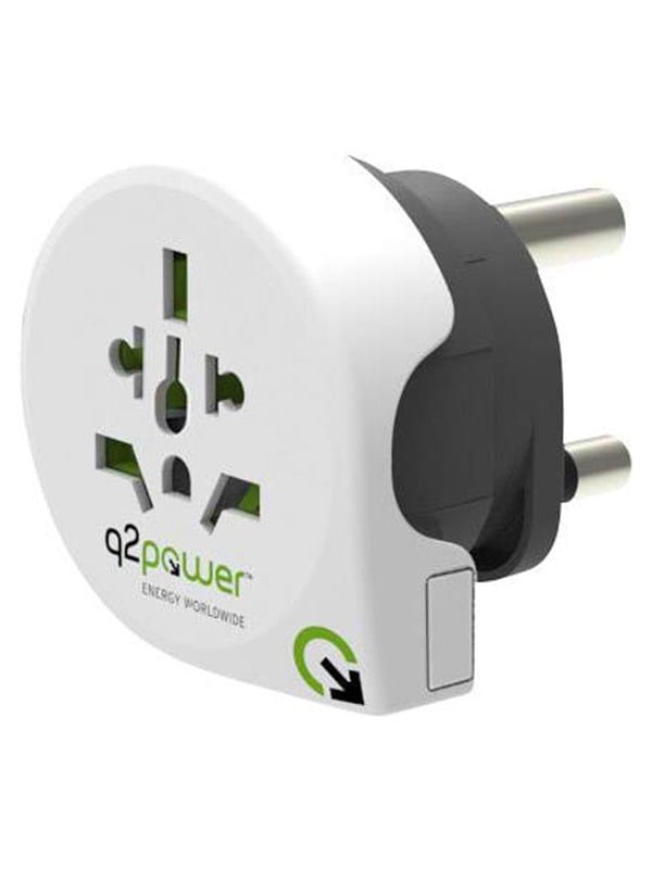 Q2Power World to South Africa Travel Adapter