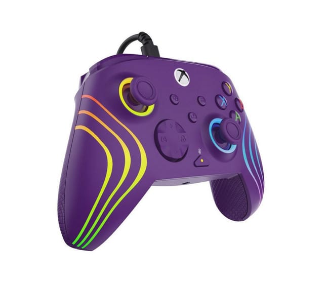 Turtle Beach Afterglow Wave - Purple - Wired Controller - Microsoft Xbox Series S