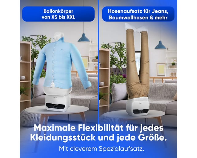 Clatronic Trocknungs- und Bügelmaschine - Shirts/Blouses and Pants Ironer