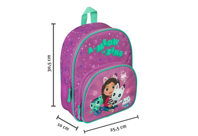 Gabby's Dollhouse Backpack with Front Pocket