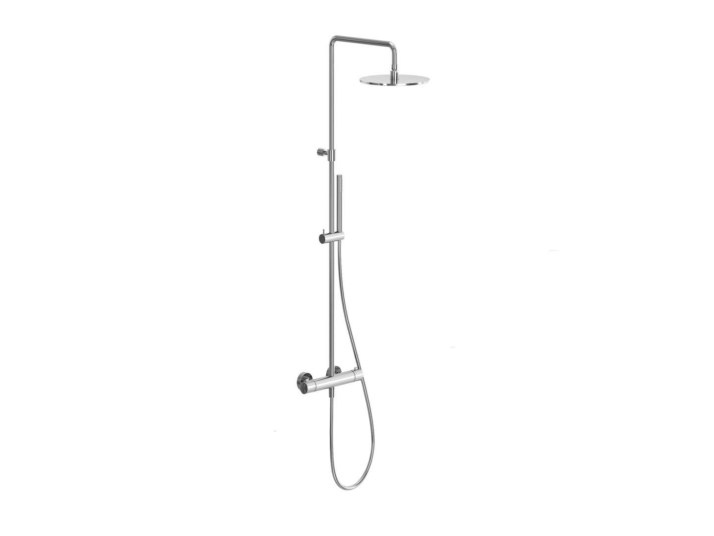 Ravak Espirit - Brauseset Mit Thermostat, Durchmesser 25 Cm, Chrom X070494