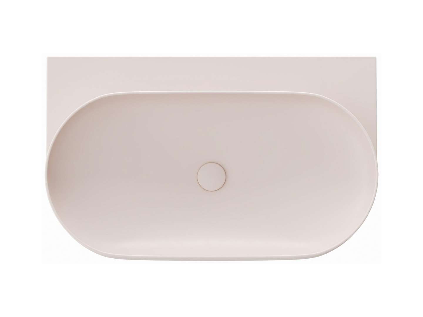 Ravak Yard - Waschtisch 81x50 Cm, Ohne Überlauf, Ohne Hahnloch, Alabaster Pink Xjx0g080000
