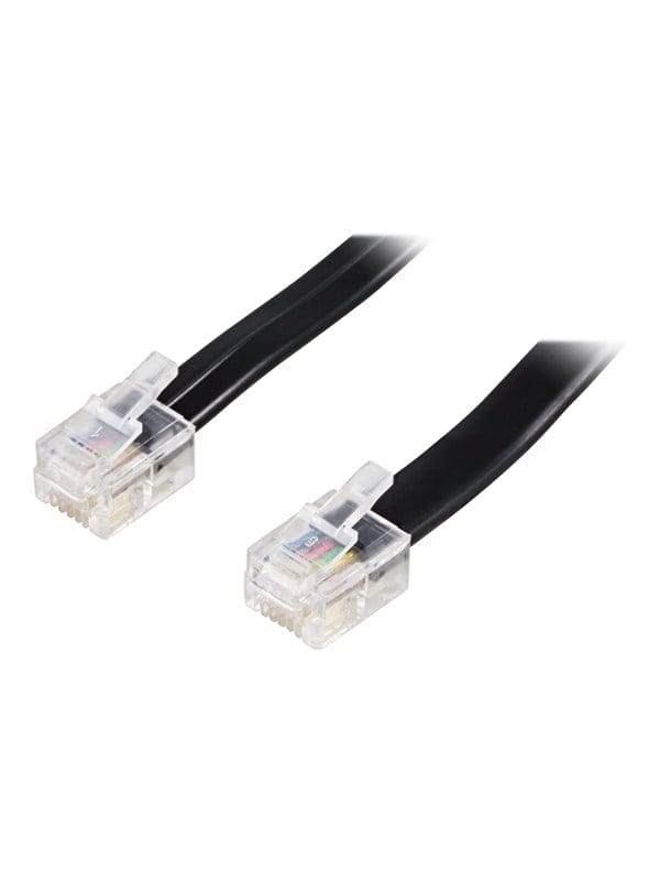 Deltaco phone cable - 5 m - black - Schwarz - 5m