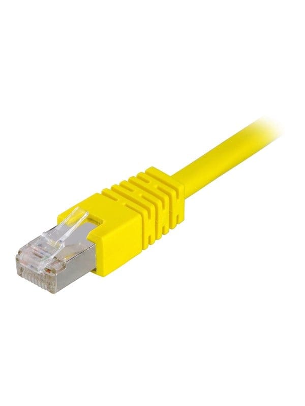 Deltaco STP-607GL - patch cable - 70 cm - yellow - Gelb - 0.7m