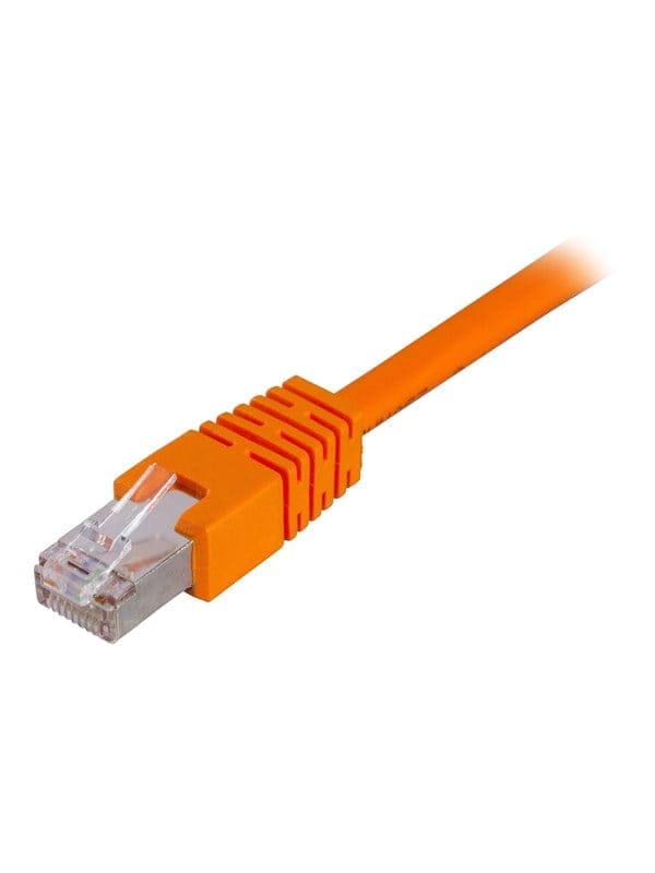 Deltaco LAN CAT 6 - F/UTP - Orange - 0.7 meter