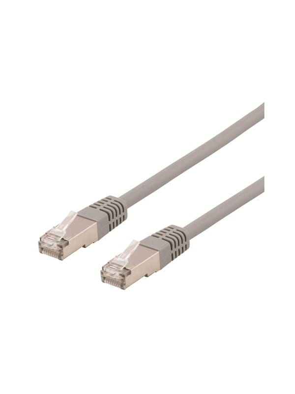 Deltaco STP-63AU - patch cable - 3 m - grey - Grau - 3m