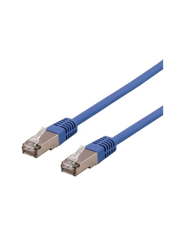 Deltaco STP-60BAU - patch cable - 50 cm - blue - Blau - 0.5 meter