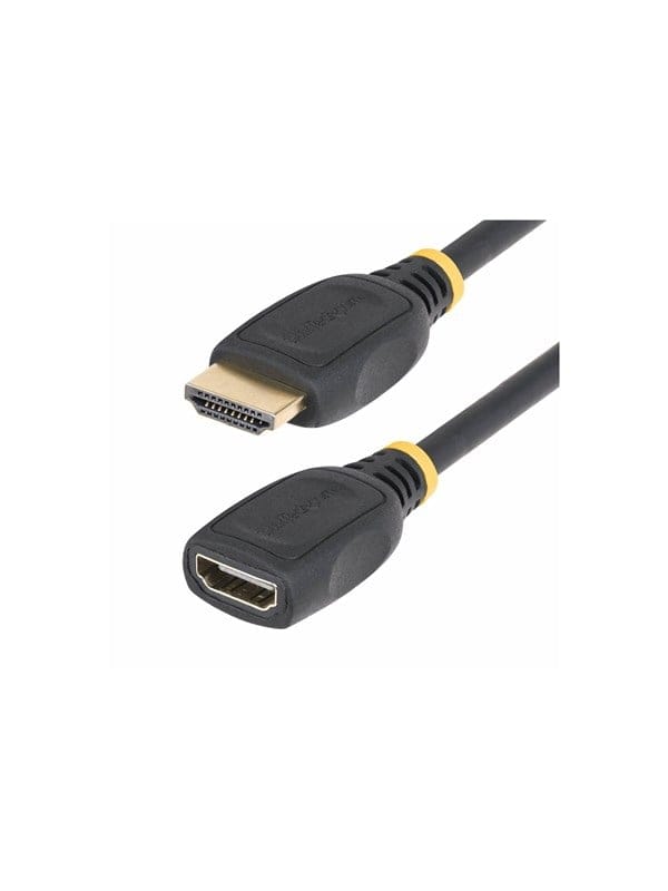 StarTech.com 6.6ft HDMI 2.0 Extension Cable 4K 60Hz M/F - HDMI extension cable - 2 m