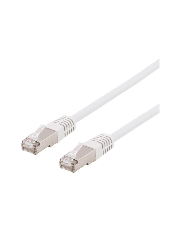 Deltaco SFTP-620VH - patch cable - 20 m - white - Weiß - 20m