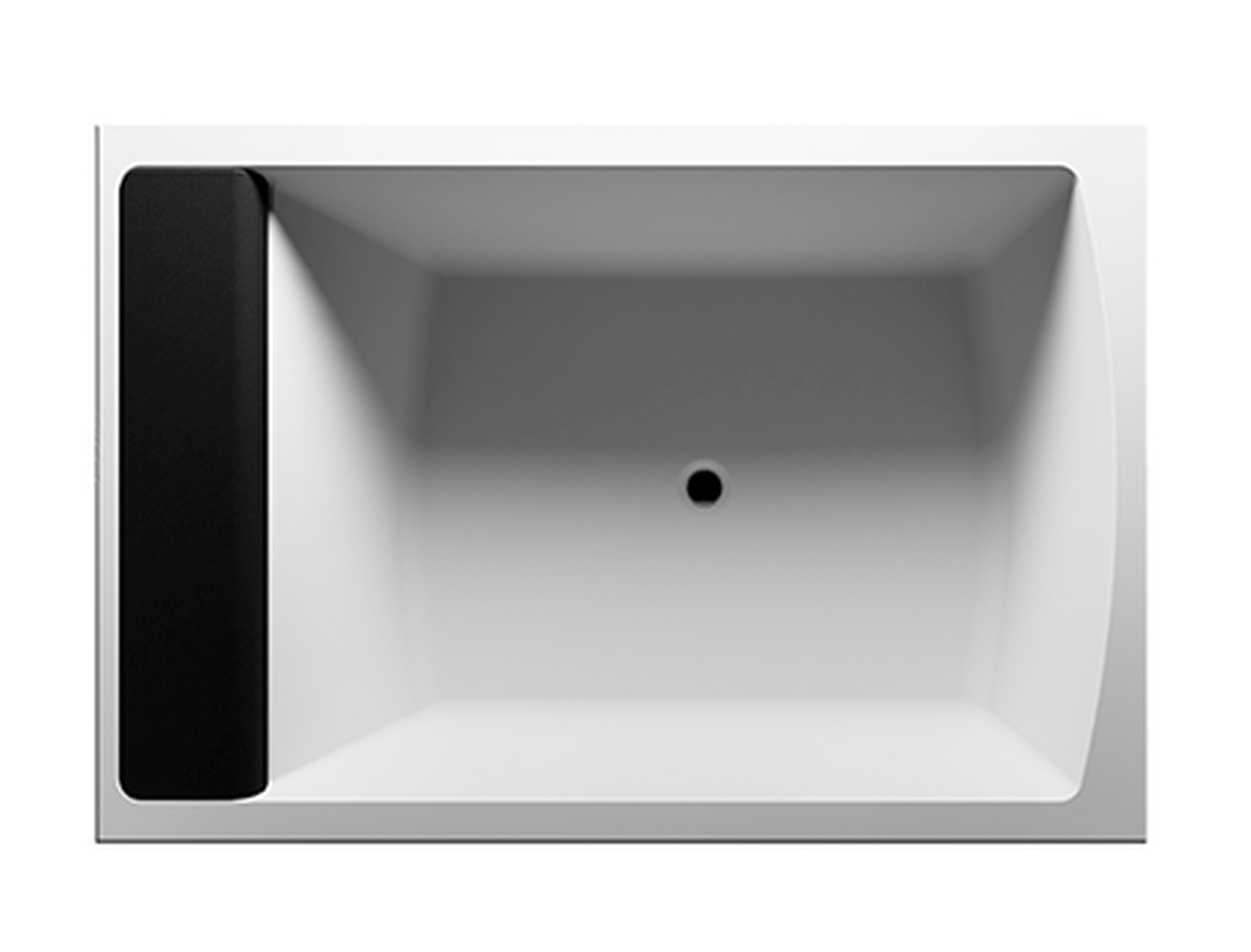 Riho - Savona Rechteck-badewanne, Einbau, 2-sitzer, 190x130x48cm,