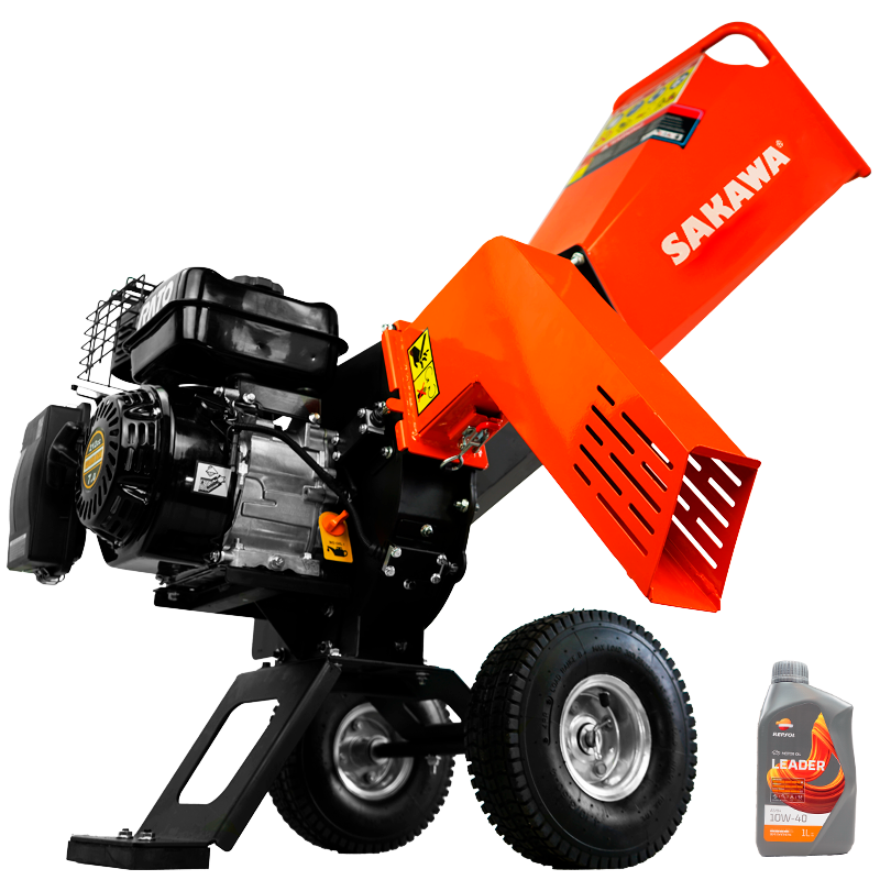 Häcksler Sakawa Bs6500 + 4-takt-öl