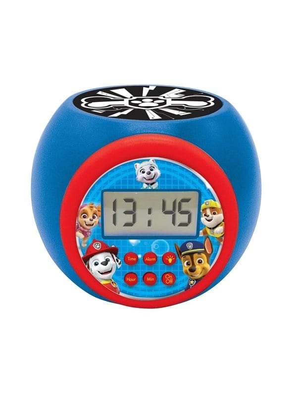 Lexibook Paw Patrol alarm projector clock with a timer.