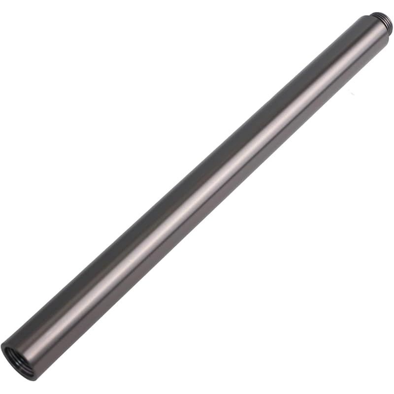 30 Cm Duschverlängerungsstange, Hochwertiges Metall, Grau – Duschkopf-verlängerungsrohr, Badezimmerzubehör