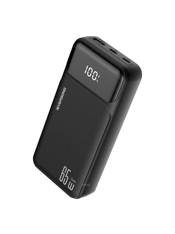 Riversong Phantom Pro 65W USB-C PD 20.000 mAh powerbank Black Powerbank (Akku) - schwarz - 20000 mAh