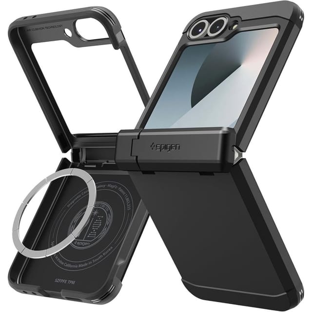 Spigen Tough Armor Pro MagSafe - black - Samsung Galaxy Z Flip7 FE/Flip 6