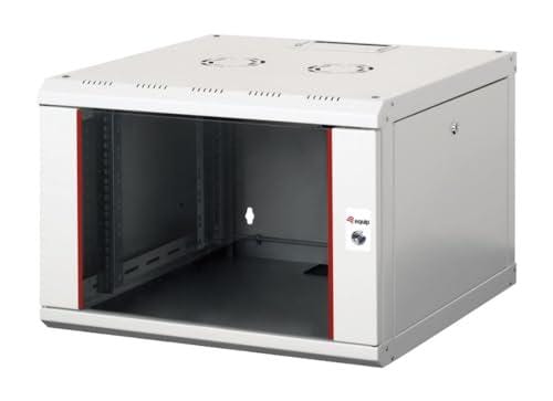 Equip Pro Mount - rack - 600x600 mm with glass door removable and lockable panels assembled - 7U