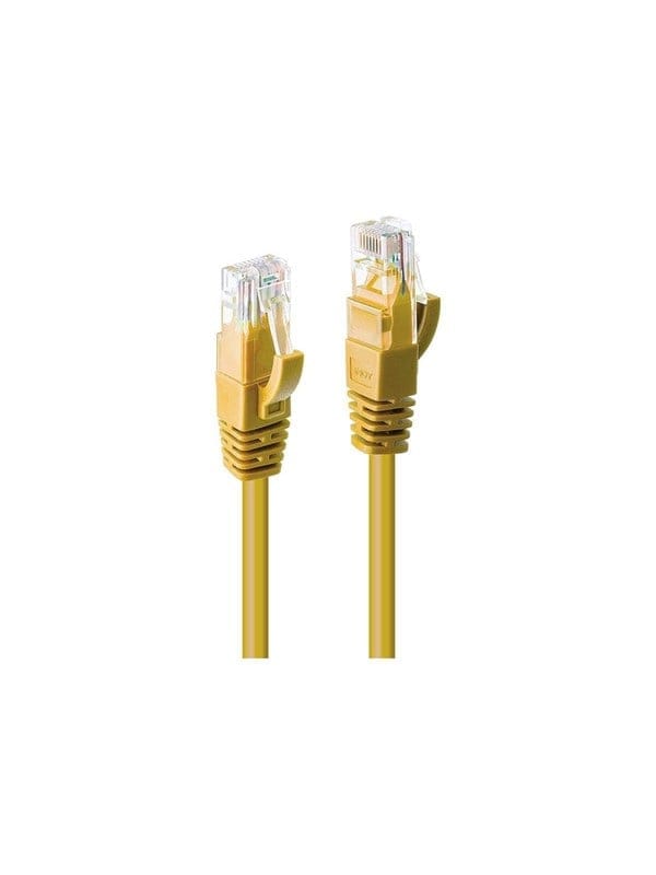 Lindy patch cable - 10 m - yellow - Gelb - 10m