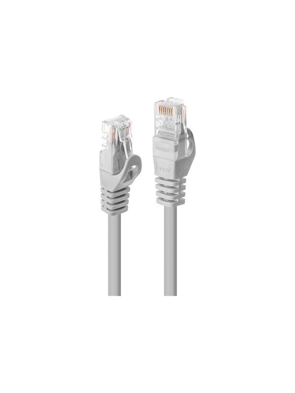 Lindy patch cable - 15 m - grey - Grau - 15m