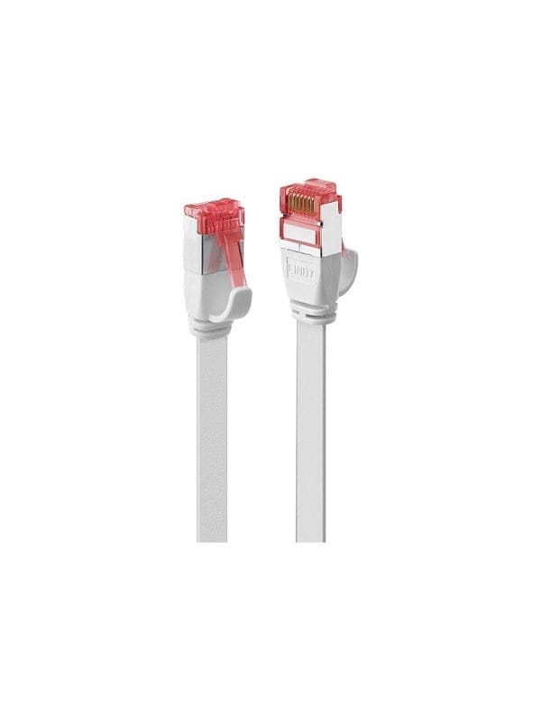 Lindy patch cable - 2 m - white - Weiß - 2m