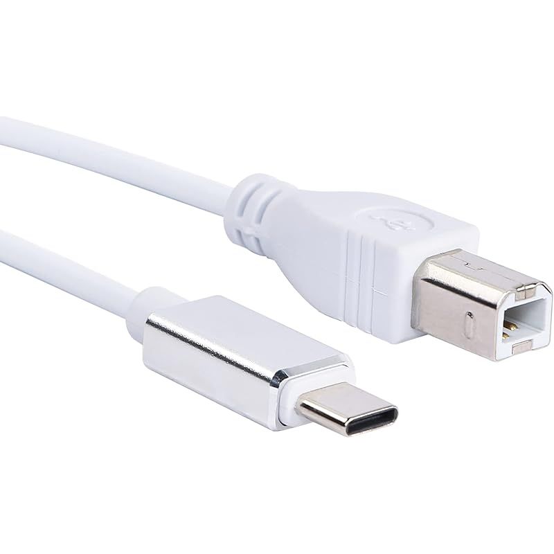 Usb-c-auf-usb-b-midi-kabel, Usb-c-auf-usb-b-druckerkabel Für Laptops Zum Anschluss An Midi-controller, Audio-interfaces, Drucker Und Mehr (1 M)
