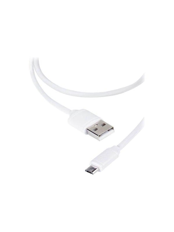 Vivanco DCVVMCUSB12W - USB cable - USB to Micro-USB Type B - 1.2 m