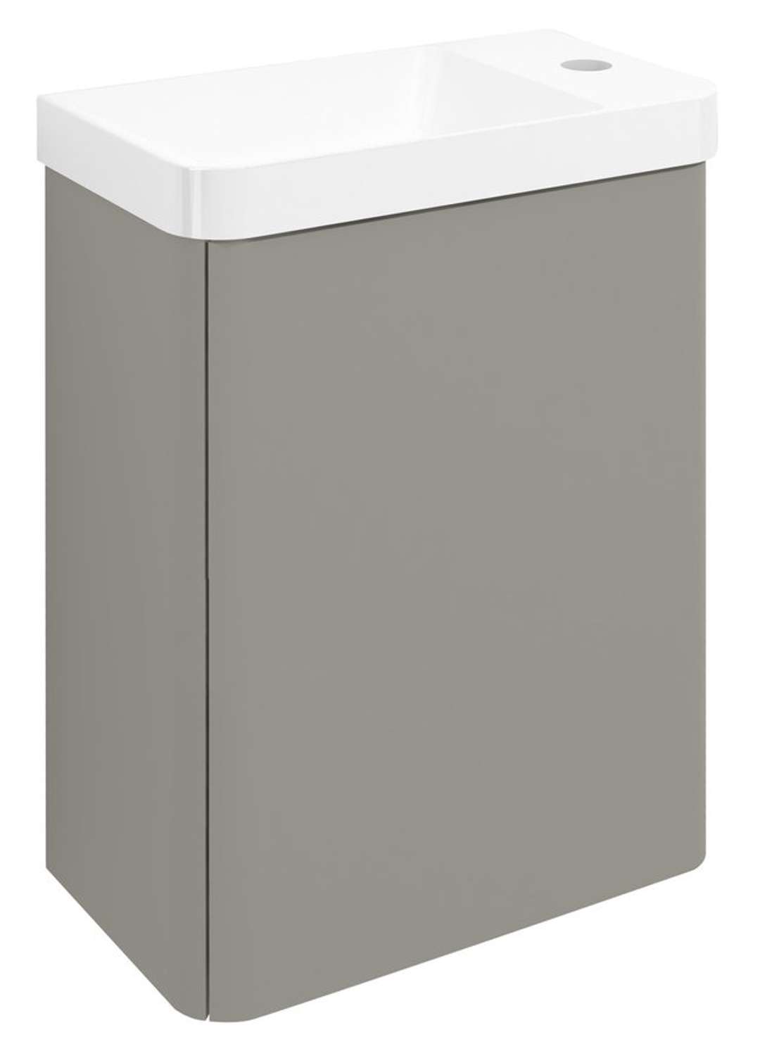 Sapho Zorba - Waschtischunterschrank, 39×22×50 Cm, 1 Tür L/r, Agila Lt113-4343