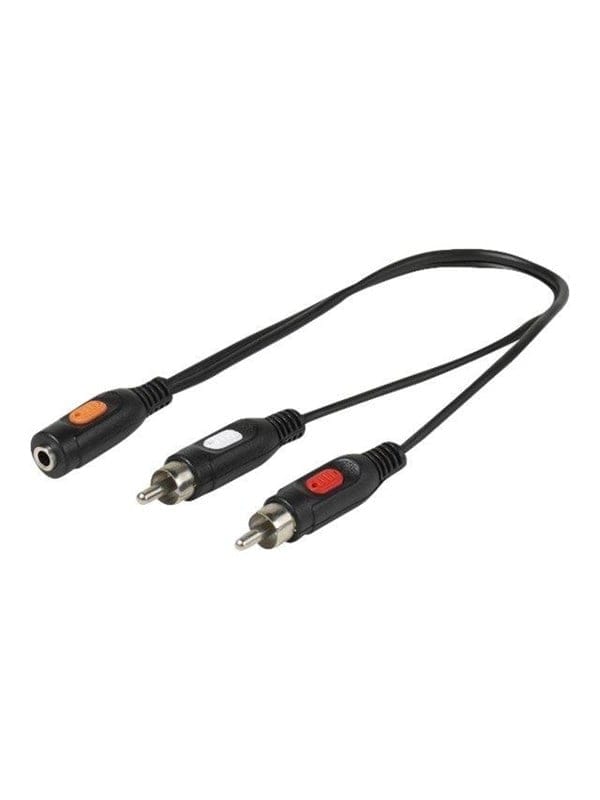 Vivanco 46/05 01 - audio cable - 20 cm