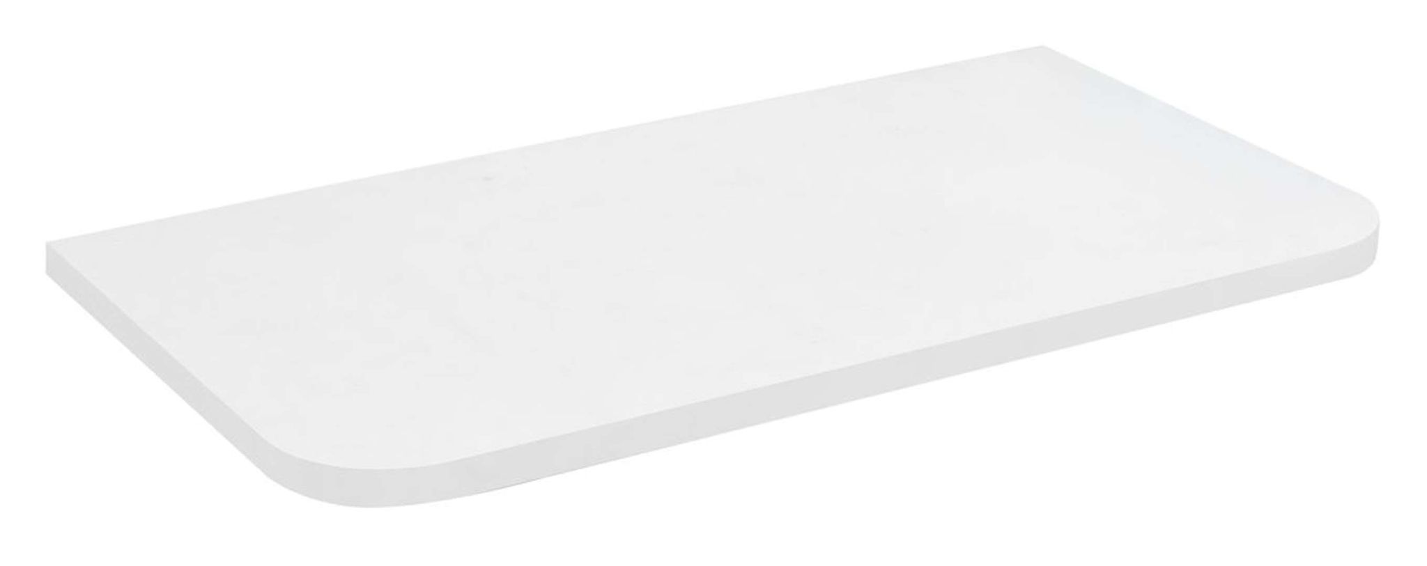 Sapho Zorba - Ablage Unter Dem Waschbecken 41×23 Cm, Mattweiß Lt113-0101