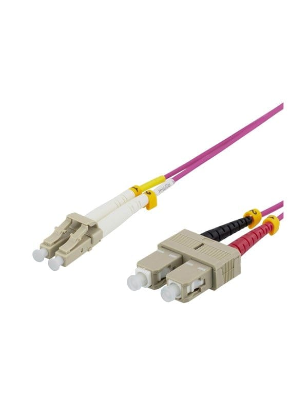 Deltaco LCSC-711 - network cable - 1.5 m - Rosa - 1meter