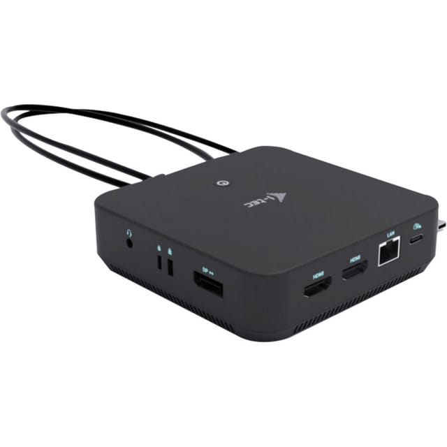 I-Tec - docking station - USB-C / USB4 / Thunderbolt 3 / Thunderbolt 4 / Thunderbolt 5 - 2 x HDMI DP++ - 1GbE