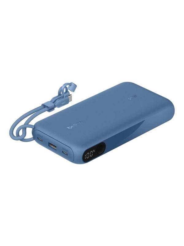 Belkin BoostCharge power bank - with display - 2 x USB-C USB - 20 Watt Powerbank (Akku) - 20000 mAh
