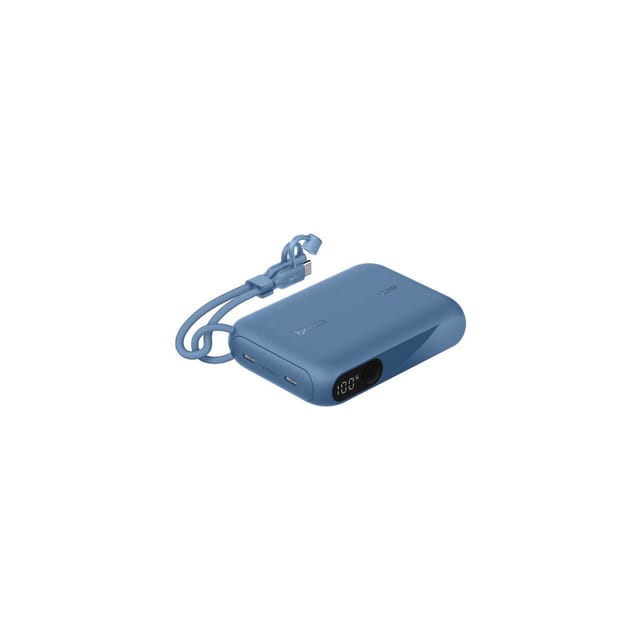 Belkin BoostCharge power bank - with display - 24 pin USB-C - 20 Watt Powerbank (Akku) - 10000 mAh