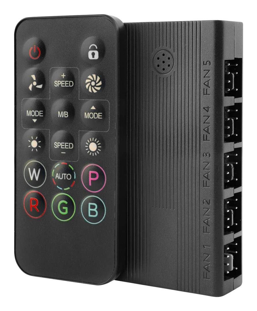 Tacens Mars Mf-hub 10x Argb Pwm- Hub+pilot