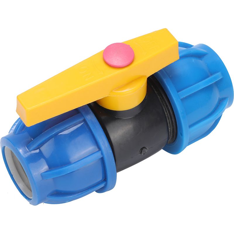 Hochwertiger Pe-kugelhahn, Ventiladapter Für Wasserleitungen, Schneller Ersatz Für 32-mm-kugelhähne, Pe-kunststoff, 32 Mm Durchmesser, Ca. 281 G, Anschluss Für Pp-rohre
