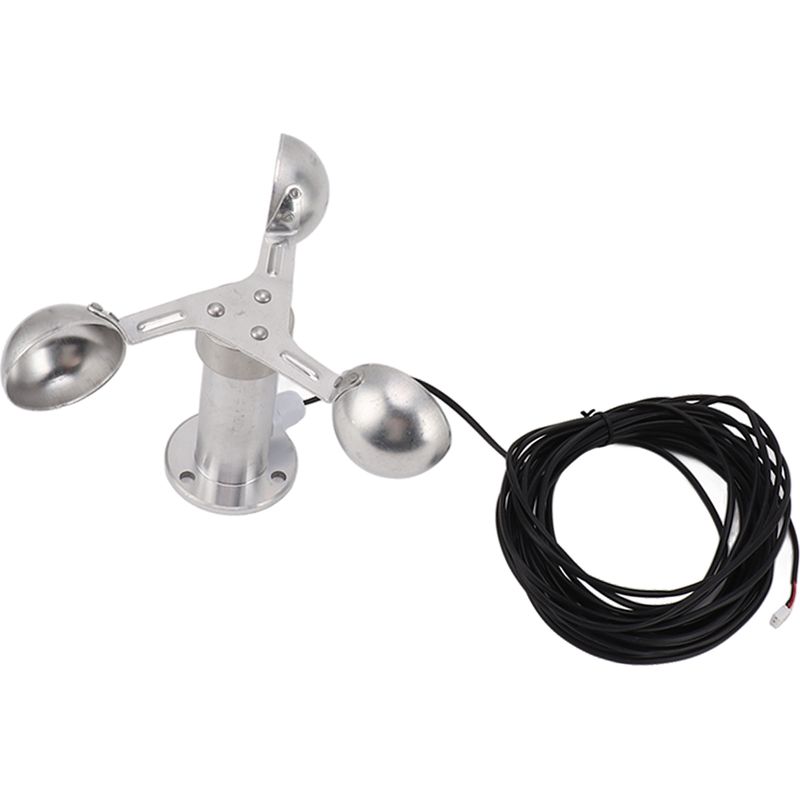 Dreiarm-anemometer, Aluminiumlegierung, 8 M Kabel, Professionelles Windgeschwindigkeits-anemometer, Säure- Und Laugenbeständig