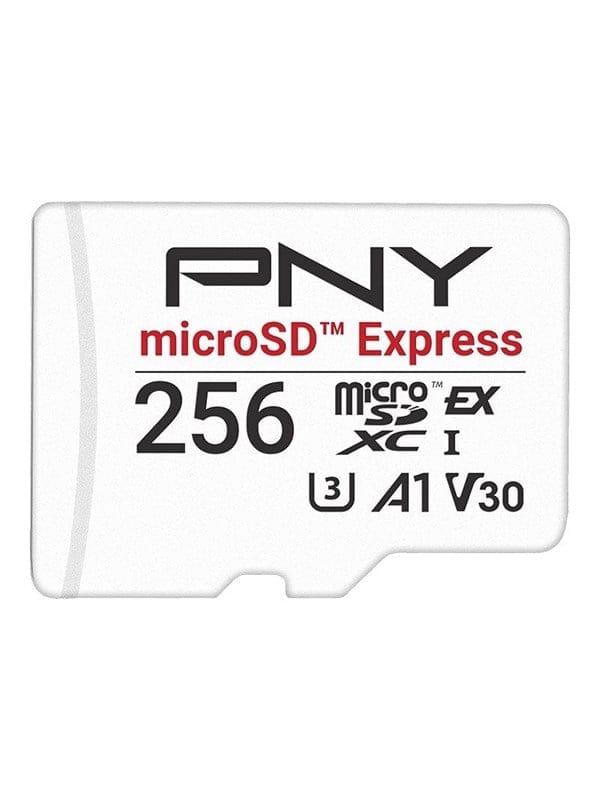 PNY - flash memory card - 256 GB - microSD PCI Express Gen 3x1 UHS-I