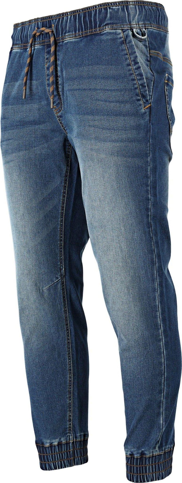 Lahti-pro Jogginghose Denim Stretch Blau Komfortabel