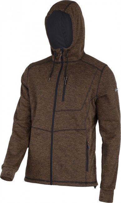 Lahti-pro Praktischer Kapuzenpullover Braun 210 G/m²