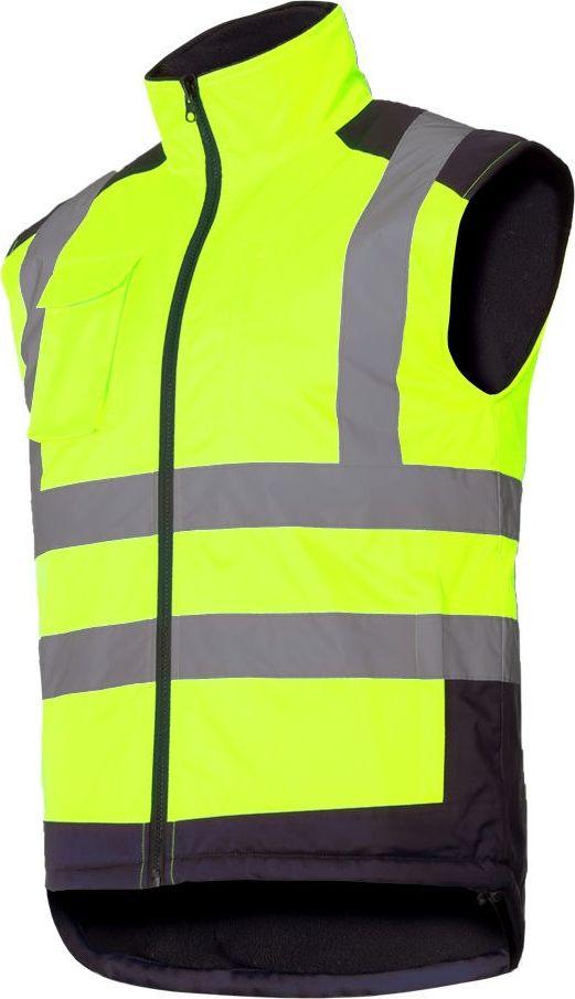 Lahti Pro Sicherheitsweste Beidseitig Gelb Fluoreszierend