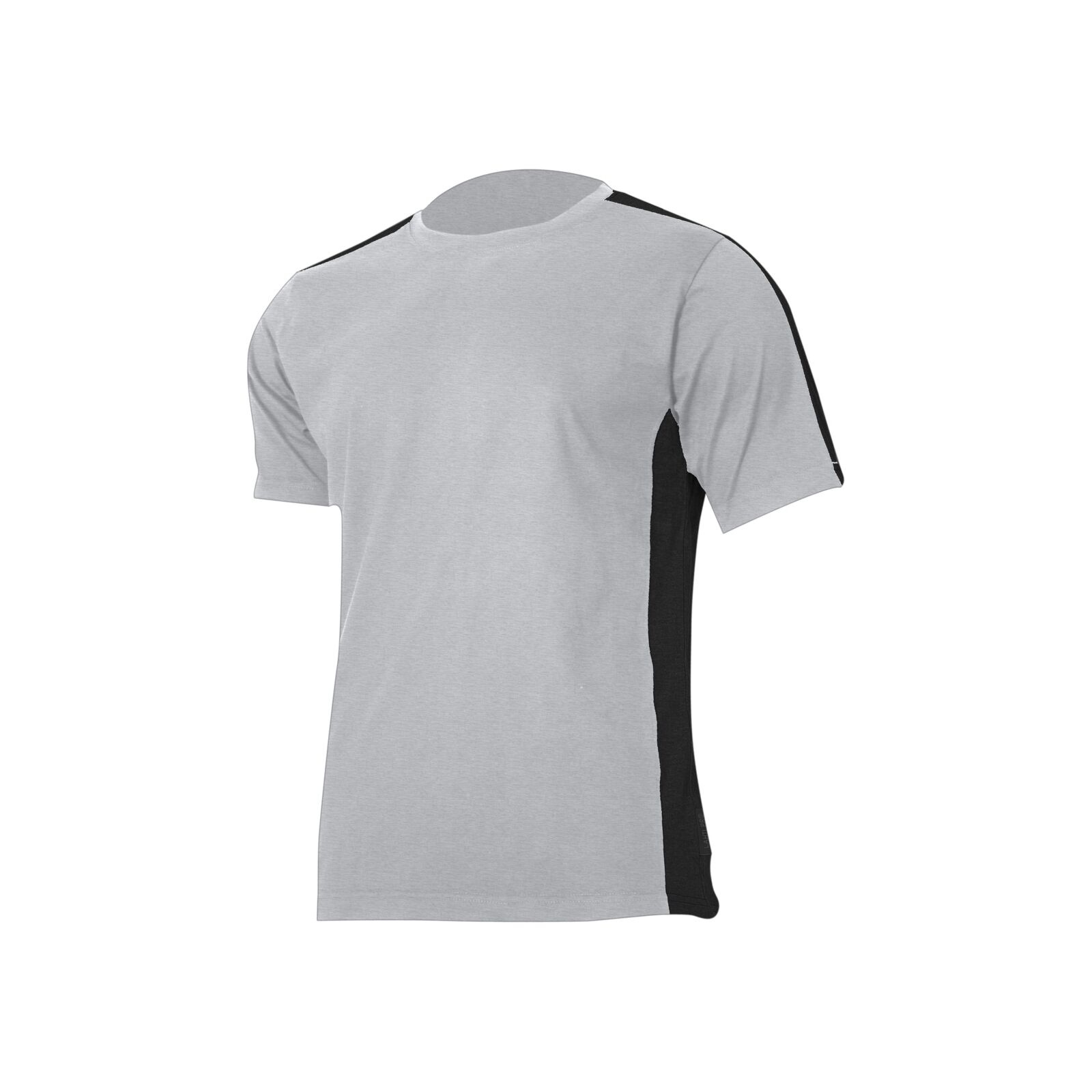 T-shirt 180 G/m², Grau-schwarz, Größe Xl, Ce-zertifiziert