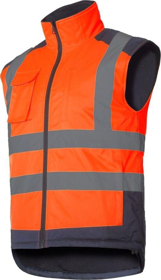 Lahti-pro Wende-sicherheitsweste Orange Hochsichtbar