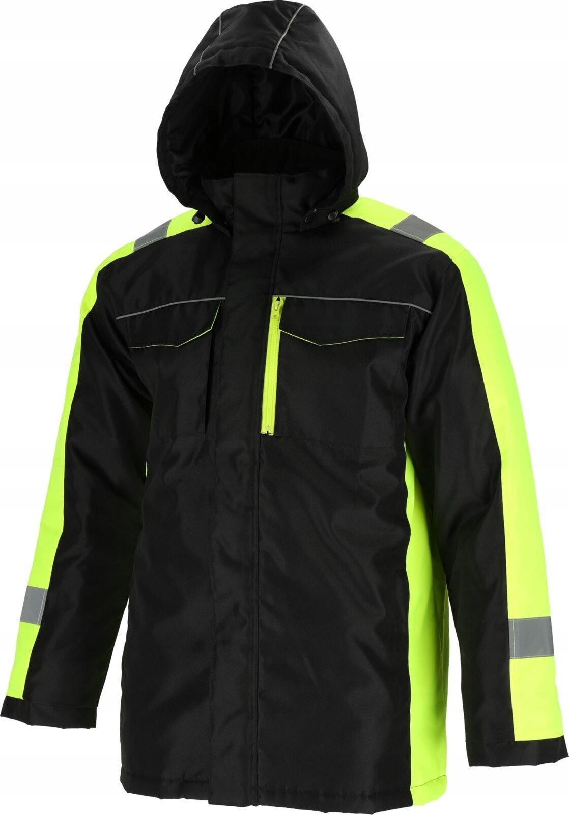 Lahti Pro Arbeitsjacke Warm Schwarz Gelb 3xl