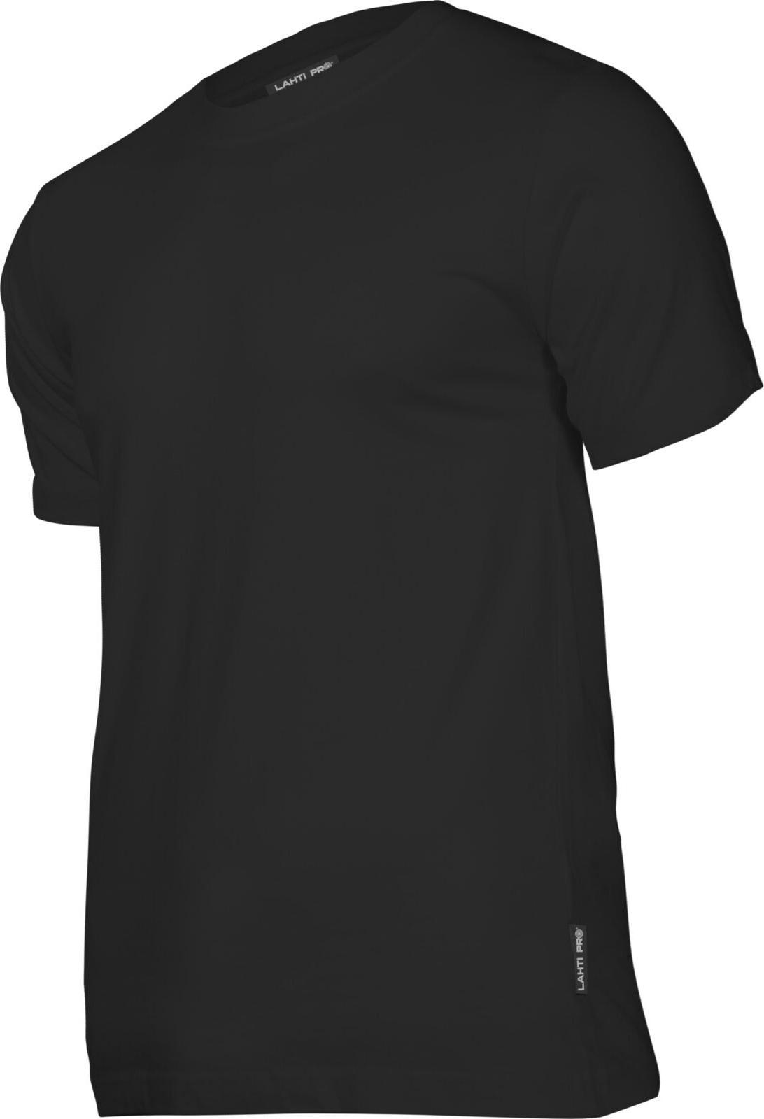 Professionelles T-shirt Lahti Pro Schwarz Baumwolle Elasthan 190 G