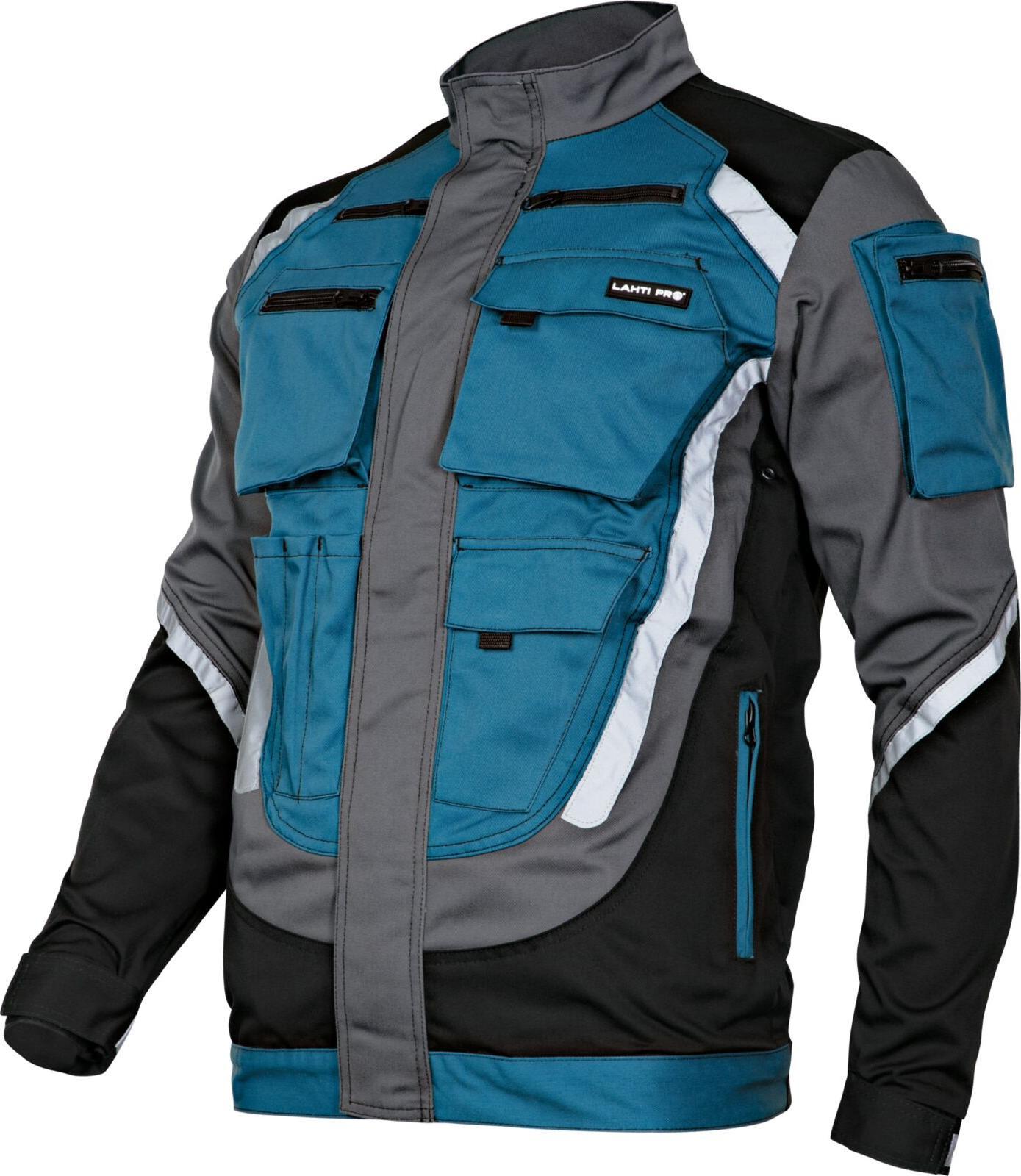 Lahti-pro Moderne Sicherheitsjacke Schwarz